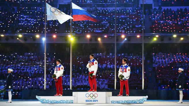 Closing ceremony of the XXII Olympic Winter Games in Sochi 
RIA Novosti photo