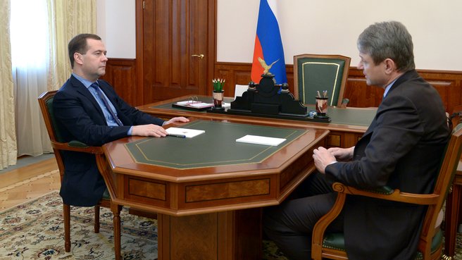 Встреча с губернатором Краснодарского края Александром Ткачёвым