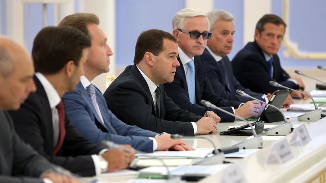 Встреча с членами бюро правления Общероссийского объединения работодателей «Российский союз промышленников и предпринимателей»