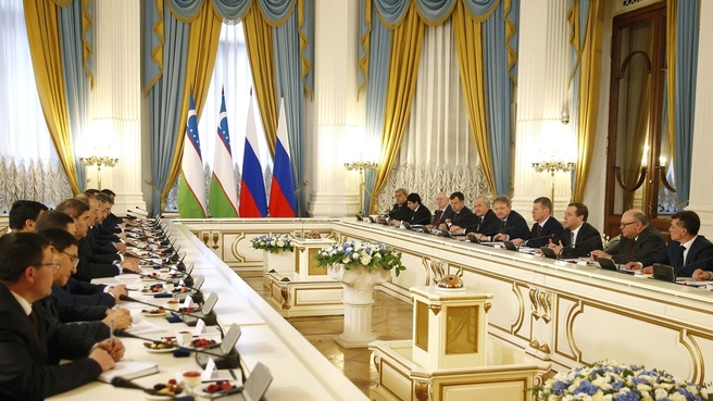 Встреча с Премьер-министром Узбекистана Абдуллой Ариповым