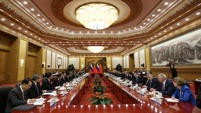 23-я регулярная встреча глав правительств России и Китая