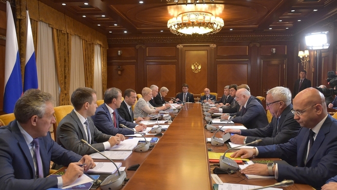 Заседание попечительского совета фонда «Сколково»