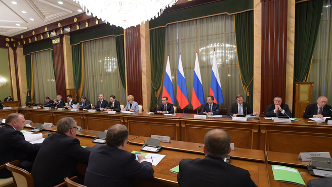 Встреча Дмитрия Медведева с предпринимателями