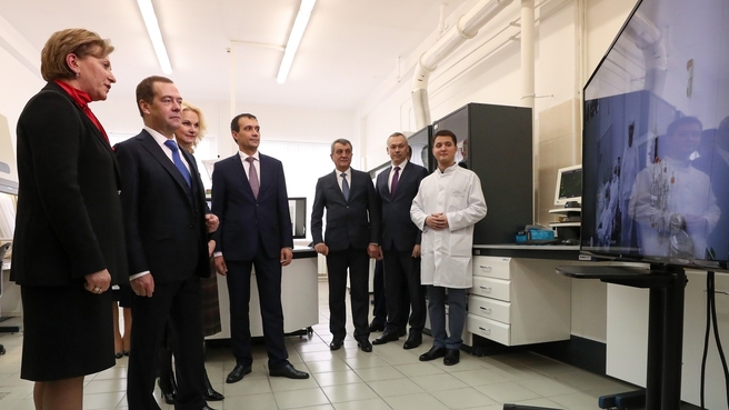 Посещение Государственного научного центра вирусологии и биотехнологии «Вектор»
