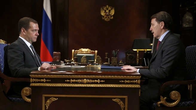 Встреча с губернатором Воронежской области Алексеем Гордеевым