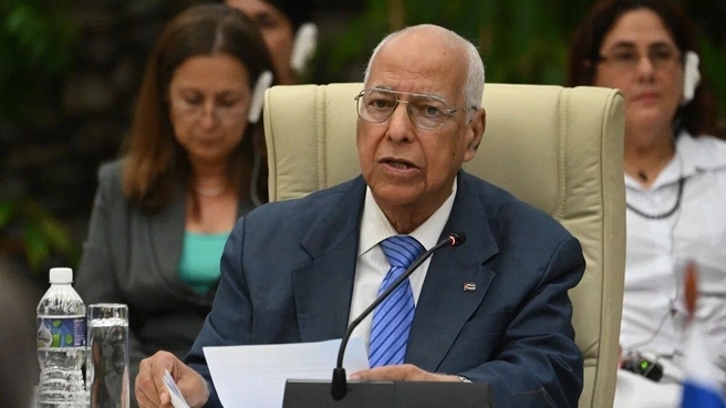 Министр внешней торговли и иностранных инвестиций Республики Куба Рикардо Кабрисас
