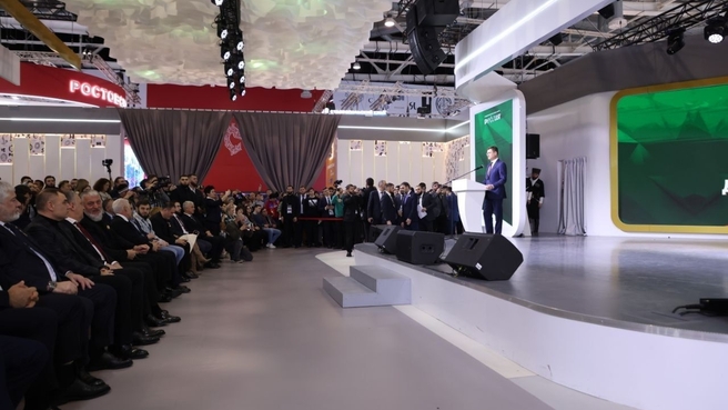 Александр Новак принял участие в церемонии открытия Дней Чеченской Республики на выставке-форуме «Россия»