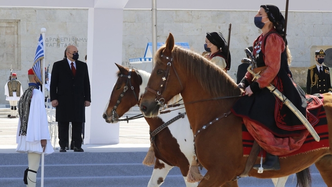 Военный парад по случаю Дня независимости Греции