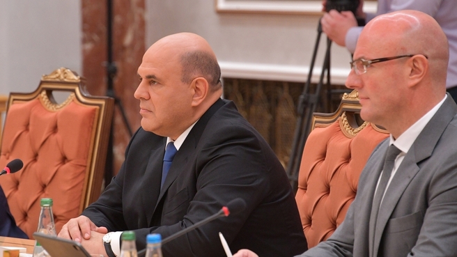 Переговоры с Премьер-министром Республики Беларусь Романом Головченко