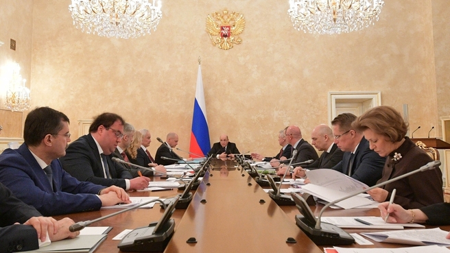 Meeting of the Presidium of the Government Coordination Council to control the incidence of novel coronavirus infection in the Russian Federation