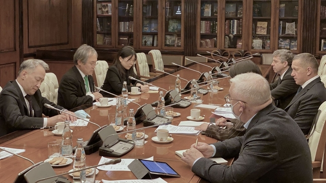 Юрий Трутнев на встрече со спецпосланником Президента Республики Корея