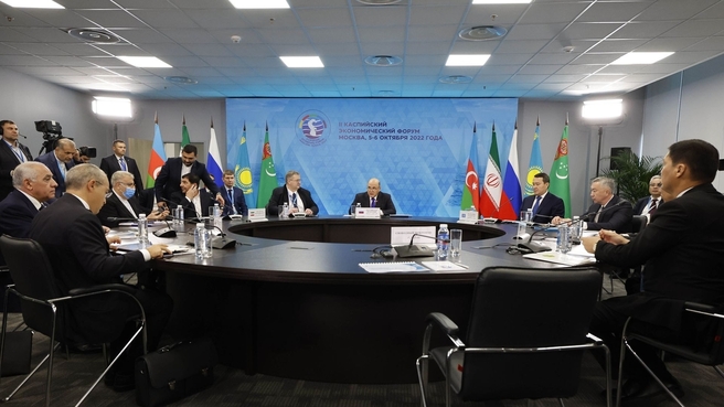 Restricted attendance meeting of heads of delegations from countries participating in the 2nd Caspian Economic Forum
