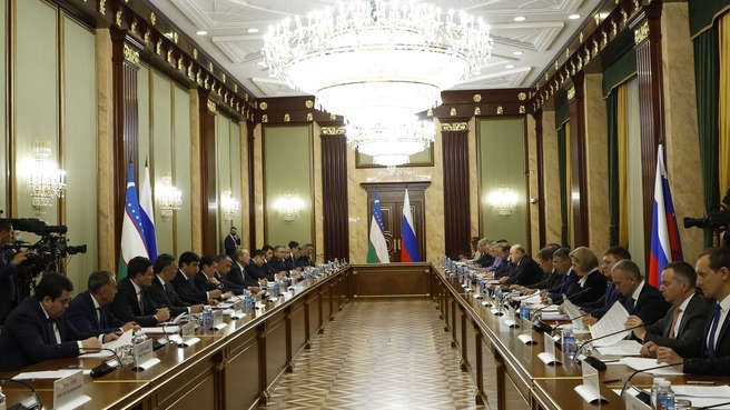 4th meeting of the Russia-Uzbekistan Joint Commission at the level of heads of government