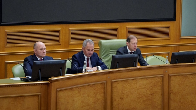 Денис Мантуров провёл итоговое заседание Коллегии Военно-промышленной комиссии России