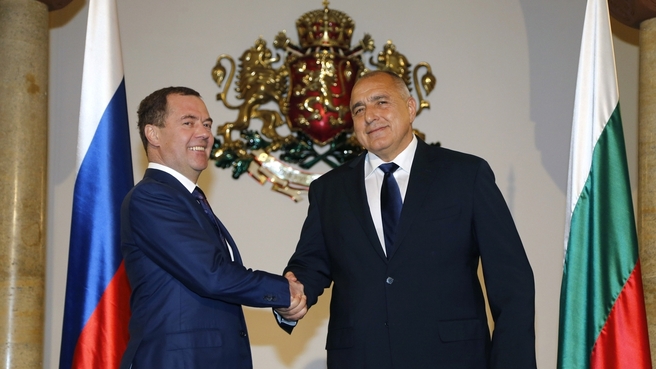Встреча Дмитрия Медведева с Премьер-министром Болгарии Бойко Борисовым