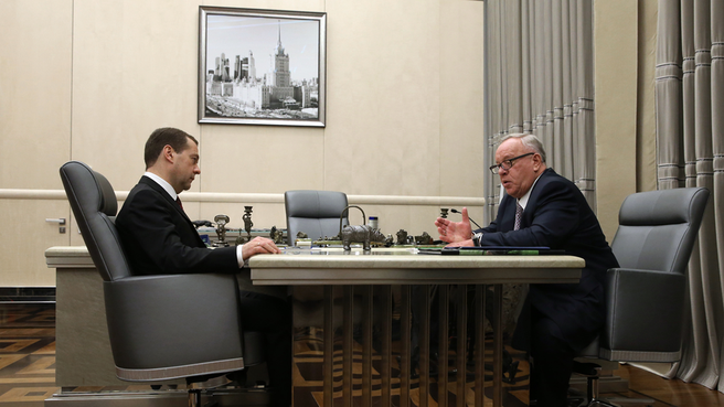 Встреча с главой Республики Алтай Александром Бердниковым