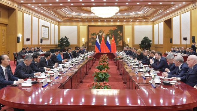 22-я регулярная встреча глав правительств России и Китая