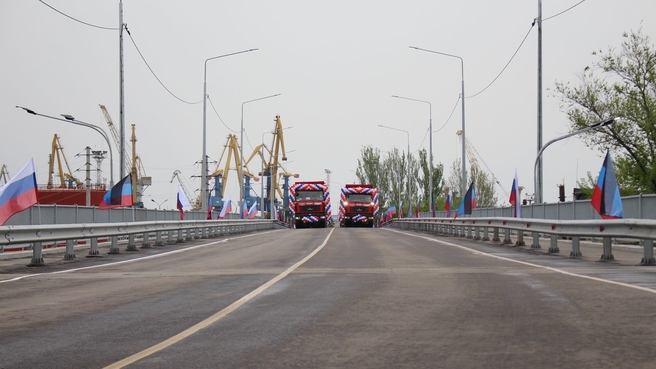 Марат Хуснуллин: В Мариуполе завершён капитальный ремонт трёх мостов общей протяжённостью почти 400 метров