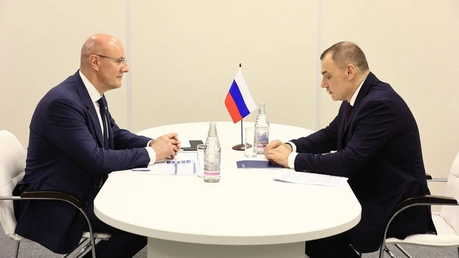 Дмитрий Чернышенко провёл рабочую встречу с главой Республики Марий Эл Юрием Зайцевым