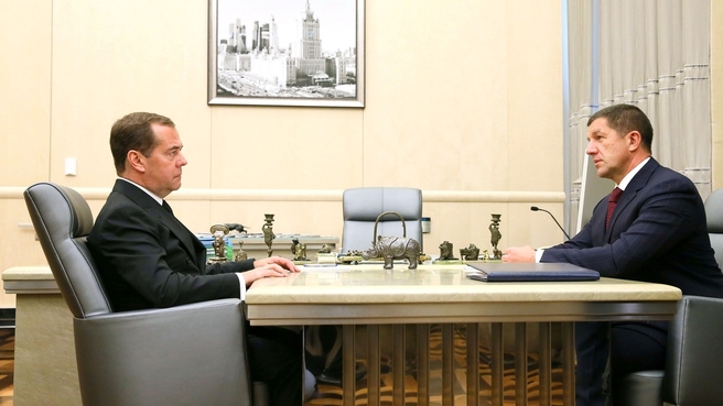 Встреча с президентом ПАО «Ростелеком» Михаилом Осеевским