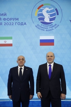 Михаил Мишустин с Премьер-министром Азербайджана Али Асадовым