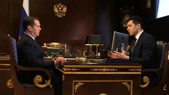 Встреча с губернатором Калининградской области Антоном Алихановым