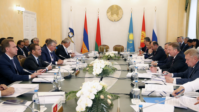 На заседании Евразийского межправительственного совета в расширенном составе