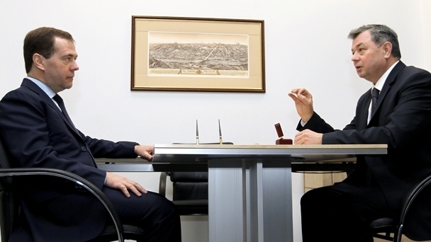 Беседа с губернатором Калужской области Анатолием Артамоновым