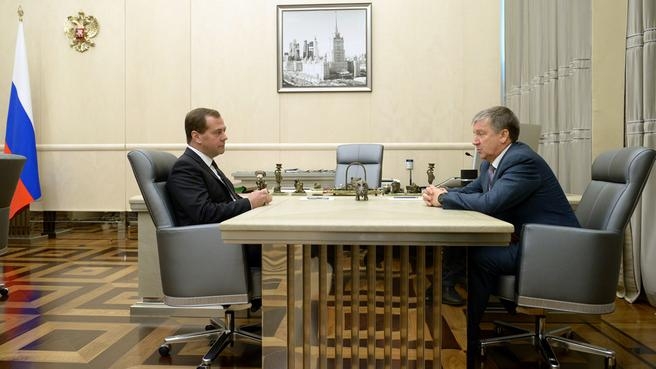 Встреча с главой Республики Карелия Александром Худилайненом