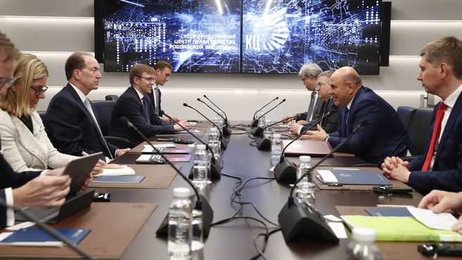 Mikhail Mishustin meets with World Bank Group President David Malpass
