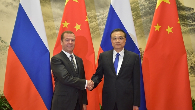 22-я регулярная встреча глав правительств России и Китая