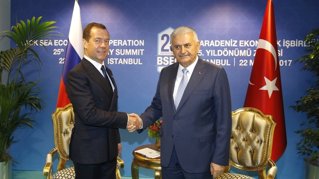 Беседа с Премьер-министром Турции Бинали Йылдырымом