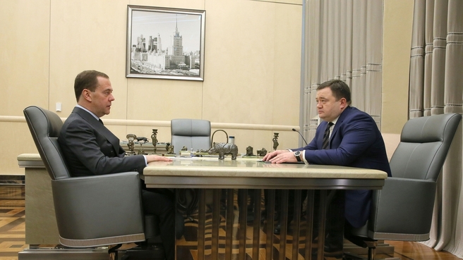 Встреча с председателем ПАО «Промсвязьбанк» Петром Фрадковым