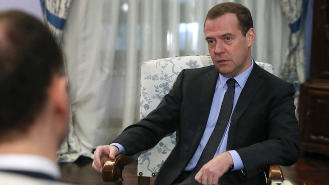 Dmitry Medvedev’s interview for Handelsblatt, Germany