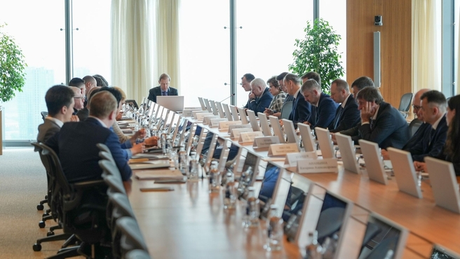Денис Мантуров провёл заседание Совета по присуждению премий Правительства России в области качества