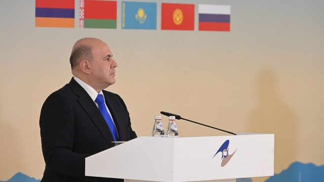 Mikhail Mishustin’s statement for the press following a meeting of the Eurasian Intergovernmental Council