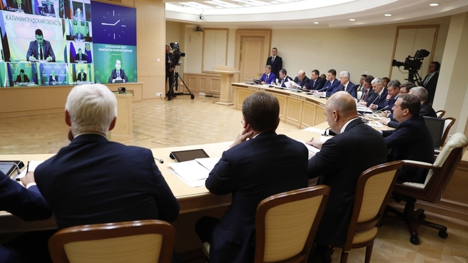 Заседание президиума Совета при Президенте Российской Федерации по стратегическому развитию и национальным проектам