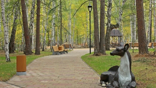 Парк культуры и отдыха «Манин парк», город Верхняя Пышма Свердловской области