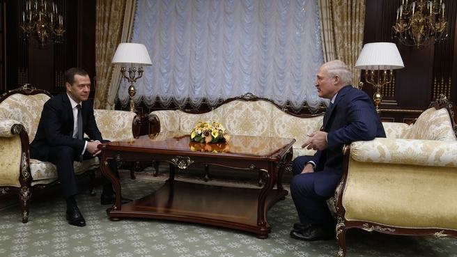 Meeting with President of Belarus Alexander Lukashenko