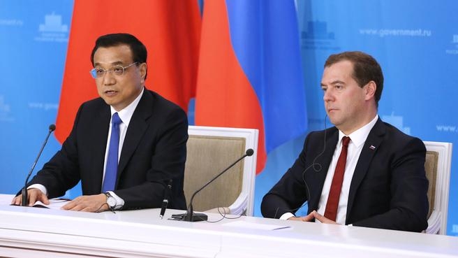 Пресс-конференция по итогам 19-й регулярной встречи глав правительств России и Китая