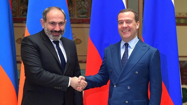 Встреча с Премьер-министром Республики Армения Николом Пашиняном