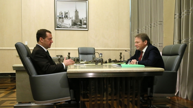 Встреча с Уполномоченным при Президенте по защите прав предпринимателей Борисом Титовым