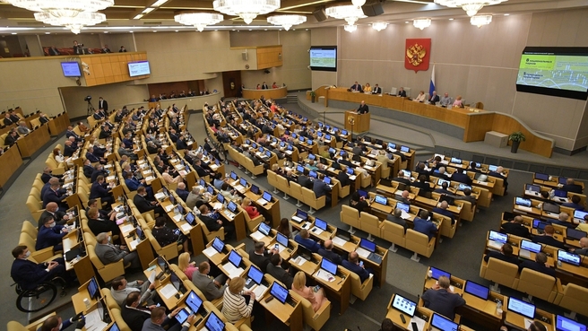 Annual Government report on its performance to the State Duma