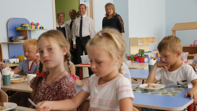 Посещение детского сада образовательного центра «Античный» в Севастополе