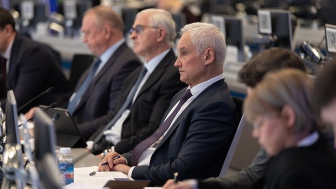 Андрей Белоусов провел совещание с представителями РСПП