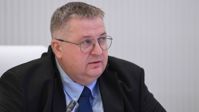 Алексей Оверчук на заседании Группы высокого уровня Совета Министров Союзного государства России и Белоруссии