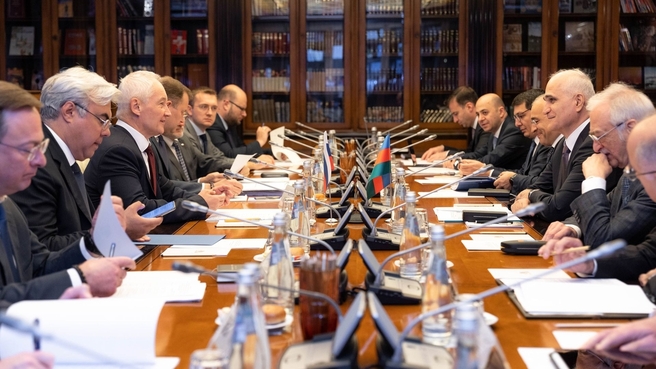 Андрей Белоусов встретился с Заместителем Премьер-министра Азербайджанской Республики Шахином Мустафаевым