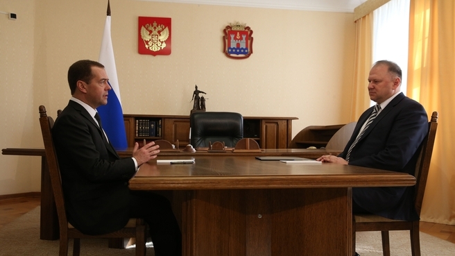 Встреча с губернатором Калининградской области Николаем Цукановым