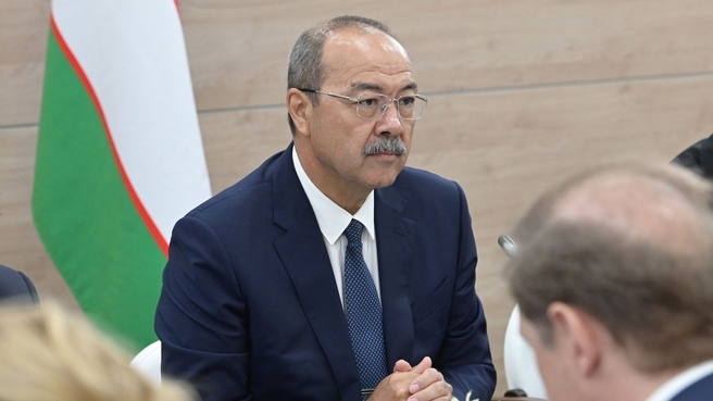 Mikhail Mishustin’s meeting with Prime Minister of Uzbekistan Abdulla Aripov