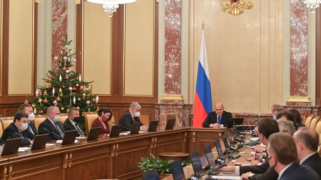 Mikhail Mishustin’s meeting with members of the Government Expert Council